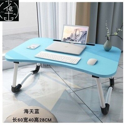 bed small table folding laptop table of students dormitory