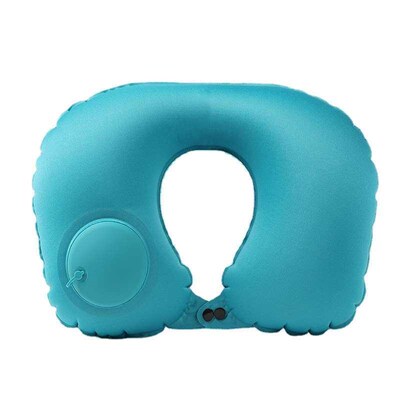 Portable Inflatable Neck Pillow U-shaped Pillow Pressing Inf