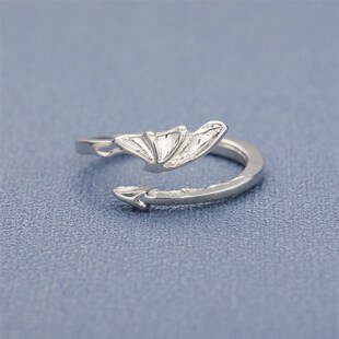 New Gothic Punk Couple Rings Angel Demon Paired Open Ring Se
