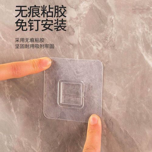 Wall-mounted soap holder without drilling, luxury PET water-