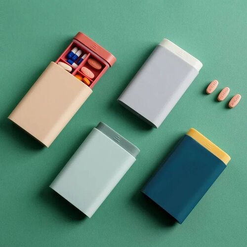Mini Small Portable Travel Vitamin Box Pill Cases Container