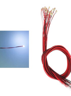 20x SMD Model Train Pre-soldered Micro Litz Wired LED Leads