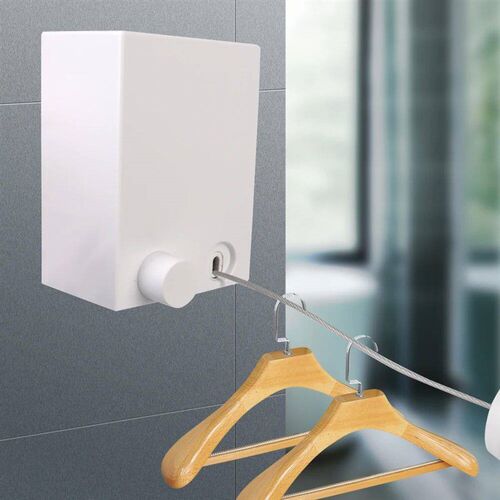 Retractable Clothesline 4M Washing Clothes Hanger Laundry Dr