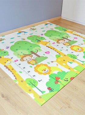 200x180cm Foldable Cartoon Baby Play Mat XPE Puzzle Children