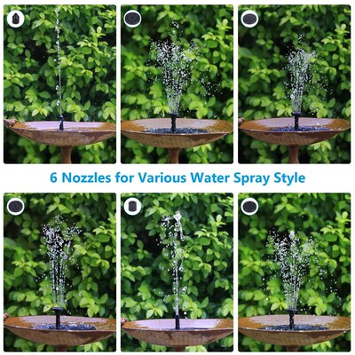 3.5W Solar Fountain Pump, Solar Water Pump Floating Fountain