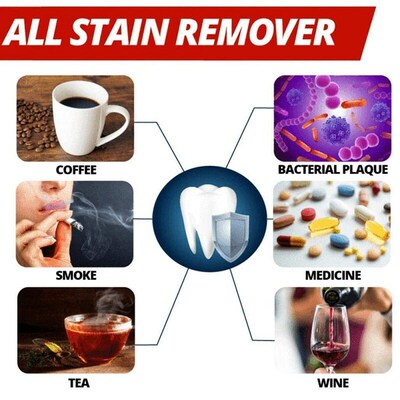 Teeth Whitening Soda Toothpaste Cleaning Stain Removal Fight