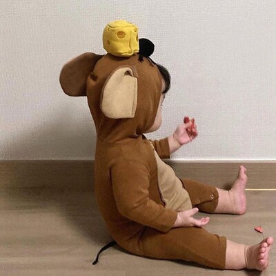 Cartoon Lion Baby Rompers Spring Baby Girl Clothes One Piece
