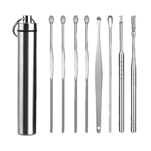 8/7/6pcs Ear Cleaner Wax Removal Tool Earpick Sticks Earwax