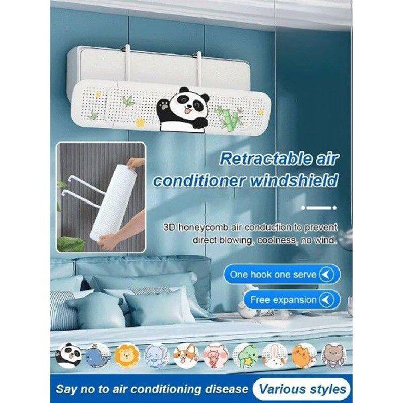 Baby wallmounted air guide Retractable airconditioning