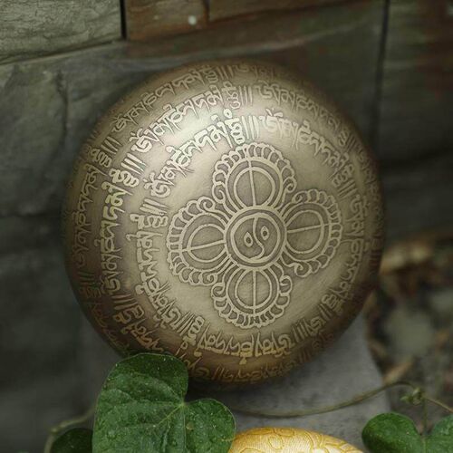 Vanmu fruit singing bowl handmade Buddha Sound bowl Yoga med