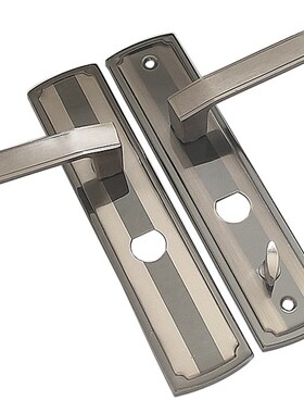 老式美心安防/FS活938T防盗门拉手执手半圆孔把手面板中心距73