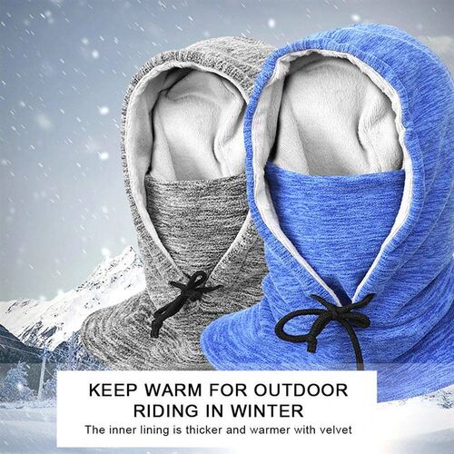 Winter Mens Balaclava Ski Mask Fleece Hood Windproof Face M