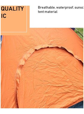 Pyramid Tent Durable Multicolor Oxford Cloth for 2-5 People
