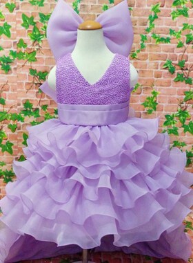 2-13T Flower Girl Trailing Wedding Dresses Children High Qua