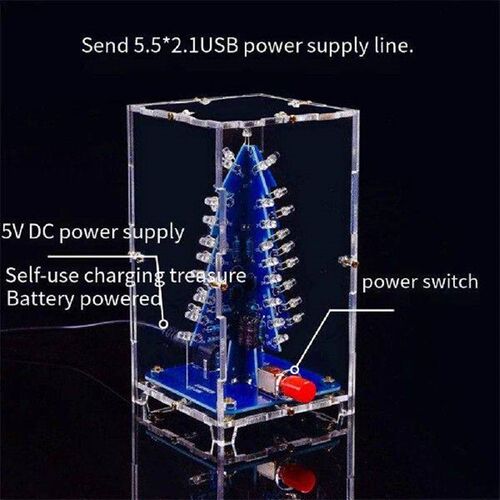 Soldering Practice Kit Electronic Components With Low Power