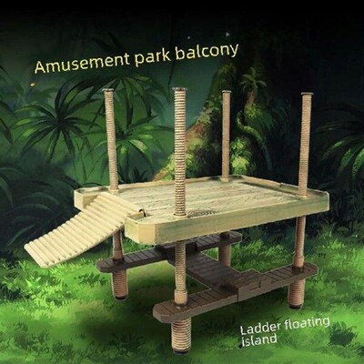 Large Turtle Basking Platform Floating Turtle Pier for