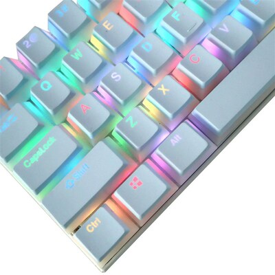 104 Keys PBT Pudding Keycaps Two-color Injection OEM Profile