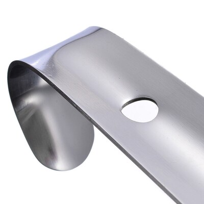 1pcs 42cm Stainless Steel Shoe Horns Easy Handle Shoe Horn S