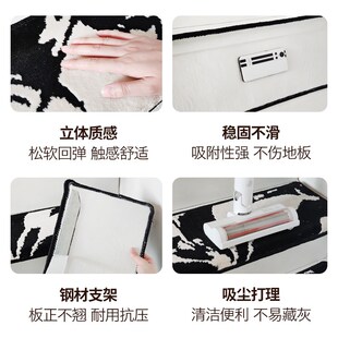 楼梯踏步垫高级防滑静音免胶自粘木梯台阶复式实木大理石地毯地垫