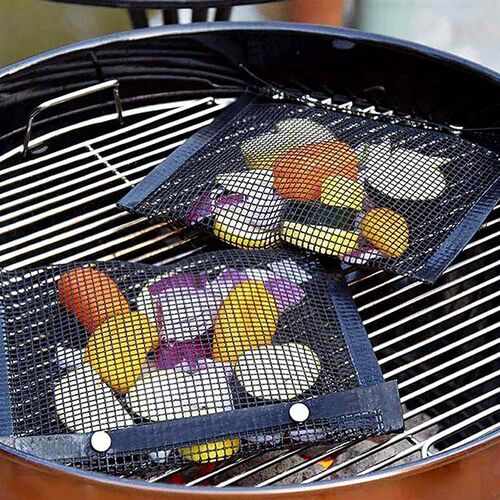 Barbecue Bake Bag Mesh Grilling Tool Non-Stick Reusable Easy