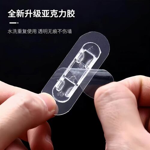 Wire clips for cable management, no-drilling required, self-