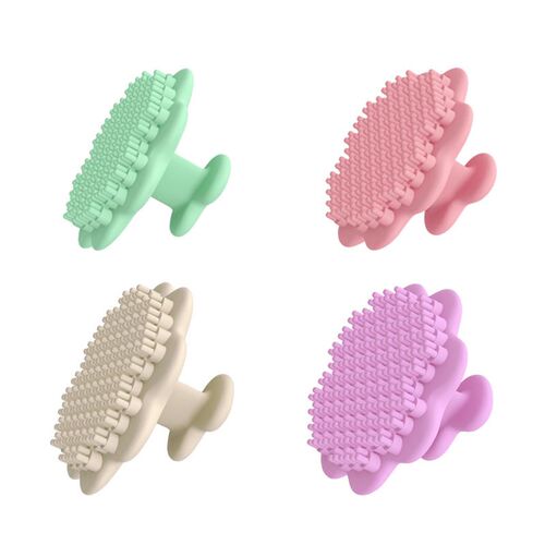Silicone makeup brush clean face massage exfoliate clean fac