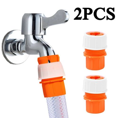 2PCS Universal Faucet Interface Kitchen Adapters Brass Fauce