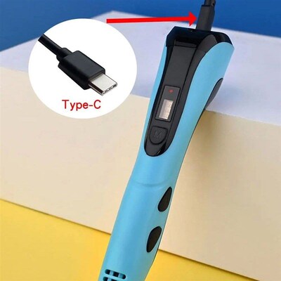 2024 New 3D Printing Penv 3D Pen for Children with Power Ada