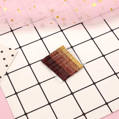 New glitter clip color paint all-match girl hair clip metal