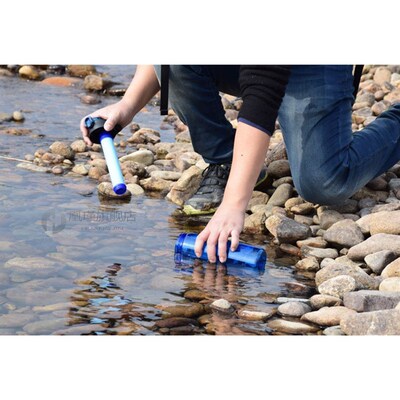 Outdoor Water filter bottle Portable Purifier 0.65L For Camp