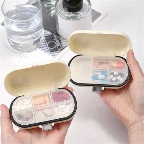 Portable Pill Box Travel Pill Box Capacity