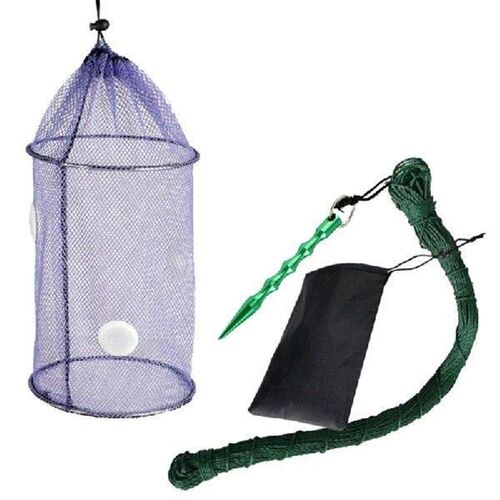 Fishing Baits Trap Braided Fishing Net for Shrimp Minnows