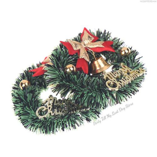 Mini Christmas Garland Artificial Rattan for Home Christmas