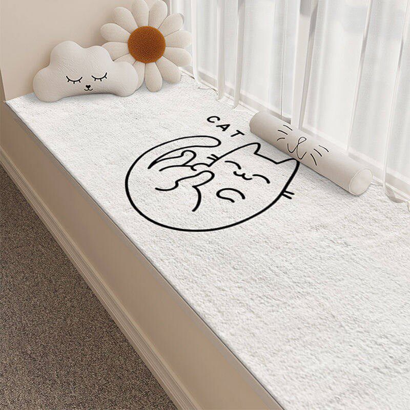 Bay Window Mat Balcony Mat Ins Style Room Decoration Dirty R