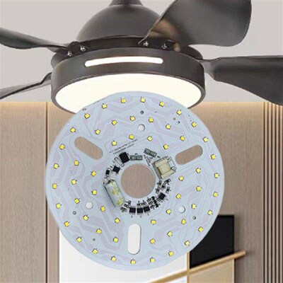 3.9/4.9/6.2 Inch 15/18/24W Ceiling Fan Light Retrofit Kit