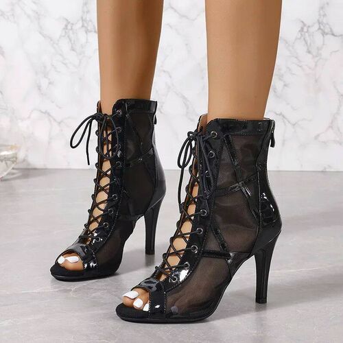High Heels Womens Sandals New Open Toe Casual Latin Dance