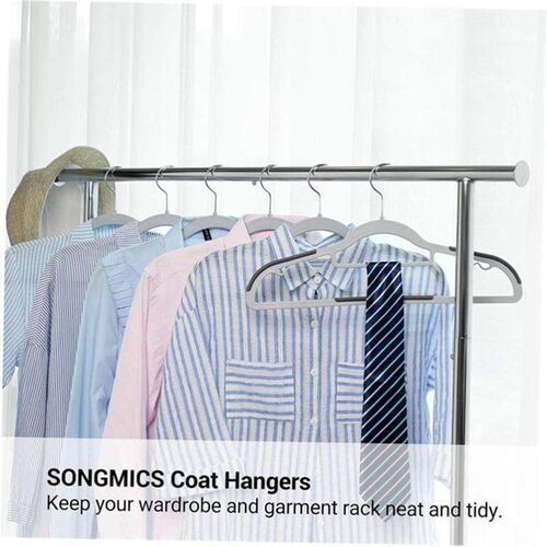 40 Pcs/Lot plastic Clothes Hangers Dress Coats Hanger holder