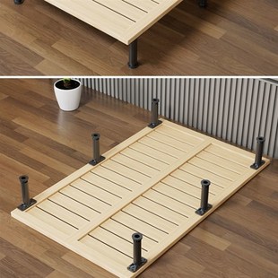 横梁支撑脚非实木床板支撑架床架子杆床底承重支架骨架床撑加固柱