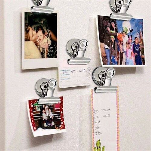 Promotion! 40 Pack Magnetic Clips,Scratch-Free Refrigerator