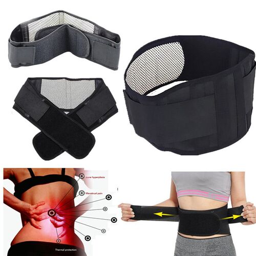 Adjustable Tourmaline Self-heating Magnetic Therapy Waist Be