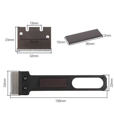 3DSWAY Versatile And Efficient Tip Scrapers Knife For Bambu