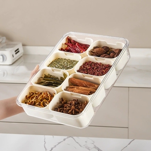 Food fresh Spice box divider keeps kitchen storage grade