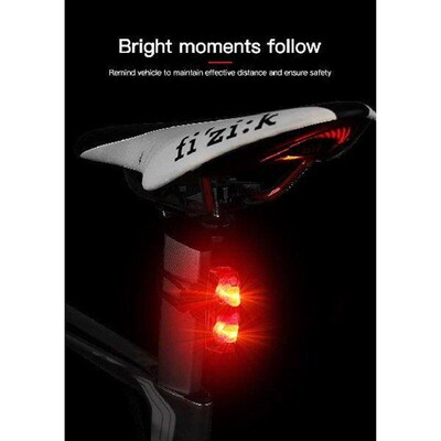 Bicycle Light Magnetically Generated Electricity Rear Lamp