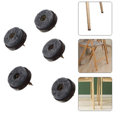 50 Pcs Felt Floor Nails Chair Feet Protectors Desk Legs