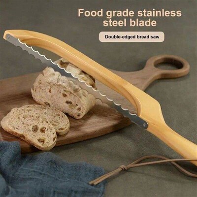 Durable Bread Slicing Tool Stainless Steel Bread Slicer Set