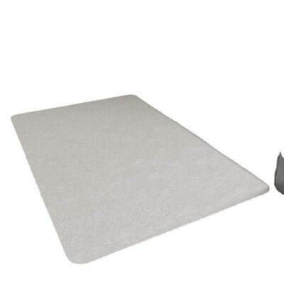Set of 8 Transparent Place Mats Washable White Dining Table
