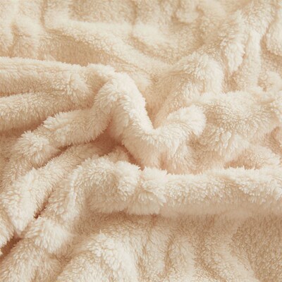 Thickened jacquard coral fleece blanket flannel