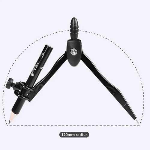 3Pcs Set Art Design Metal Compass Geometric Drawing Tool