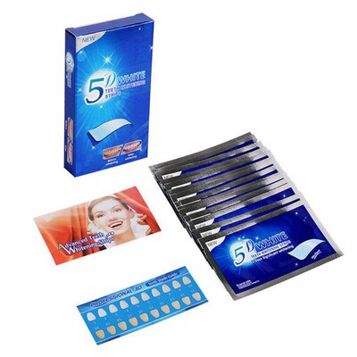 5 Pouch/10 White Strips 3d Whitestrips Teeth Whitening