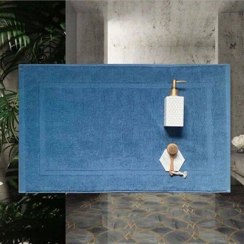 Bathtub Towels 40*60cm White Floor Towel Jacquard 3D Cotton